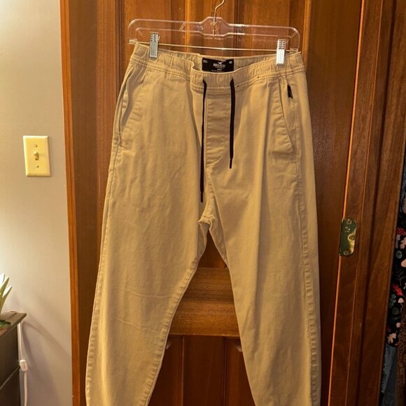 Hollister Other - Hollister Men’s Khaki Jogger Pants Size M